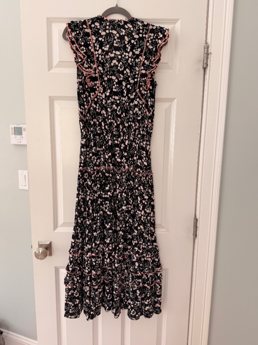 Poupette St. Barth Paulina Floral Maxi Dress Size S